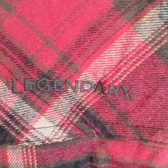 Legendary Whitetails Mens Large or XL Plaid Shirt - Picture 10 of 10